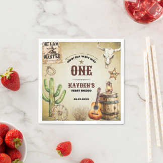 Guardanapo De Papel Como o Ocidente foi uma primeira Festa de aniversá