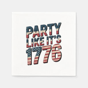 Guardanapo De Papel Como se fosse 1776