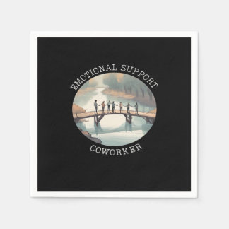 Guardanapo De Papel Companhia Motivacional de Colaborador de Ajuda Emo