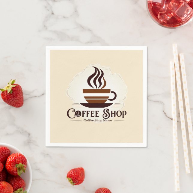 Guardanapo De Papel Compro profissional Compro Mínimo Moderno do Café (Insitu)