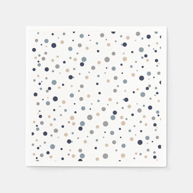 Guardanapo De Papel Confetti Cocktail/Dessert Napkins (Frente)