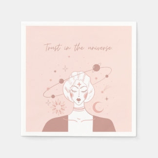 Guardanapo De Papel Confie no Universo Espiritualidade Positividade