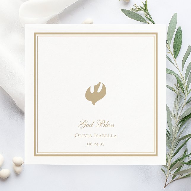 Guardanapo De Papel Confirmação de deus abençoe (Criador carregado)