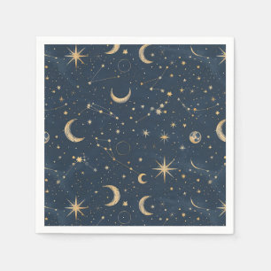 Guardanapo De Papel Constelação Celestial - Noite Estelar (1)