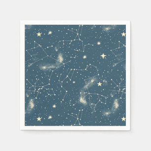 Guardanapo De Papel Constelação Celestial - Noite Estelar (2)