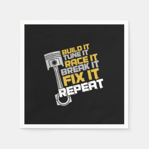 Guardanapo De Papel Construa Ti Ajuste A Ti Race Mecânica Automática D