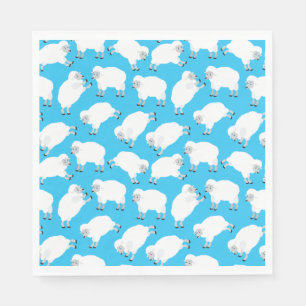 Guardanapo De Papel Contagem de Ovinos