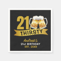 CONVITE DE ANIVERSÁRIO DE 21 ANOS - 21 & SEDENTO