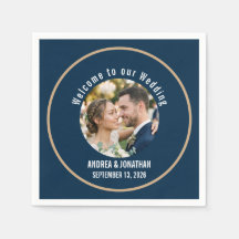Convite de Casamento Art Déco Editável com Foto