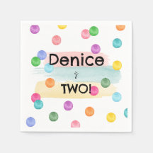 Convite para Festa de aniversário de bolinhas