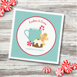 GUARDANAPO DE PAPEL COOKIES E CACAU DE NATAL