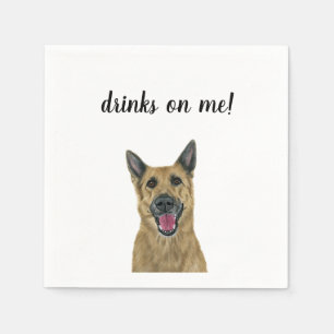 Guardanapo De Papel Coquetel Cachorro Napkins