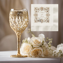 Guardanapo De Papel Coquetel Cozinhado de Beija Branco Napkins