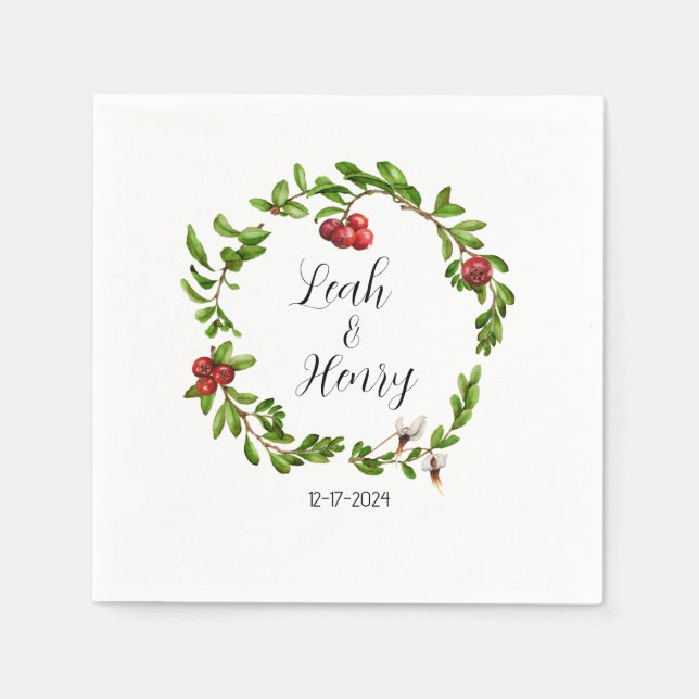 Guardanapo De Papel Coquetel de Aroma de Inverno Napkins (Frente)