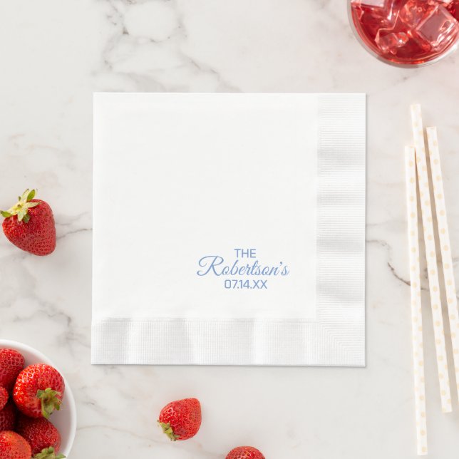 Guardanapo De Papel Coquetel de Recepção de Casamento (Insitu)