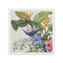 Coquetel Floral tropical Napkin