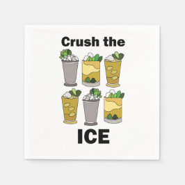 Guardanapo De Papel Coquetel Mint Julep Esmaga O Gelo Festa