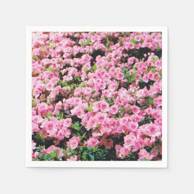 Guardanapo De Papel Coquetel Napkins com um Design cor-de-rosa (Frente)