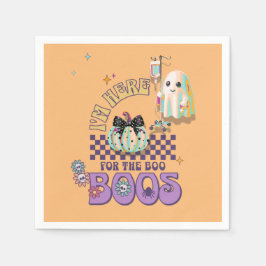 Guardanapo De Papel coquetel padrão de citação fantasma da enfermeira