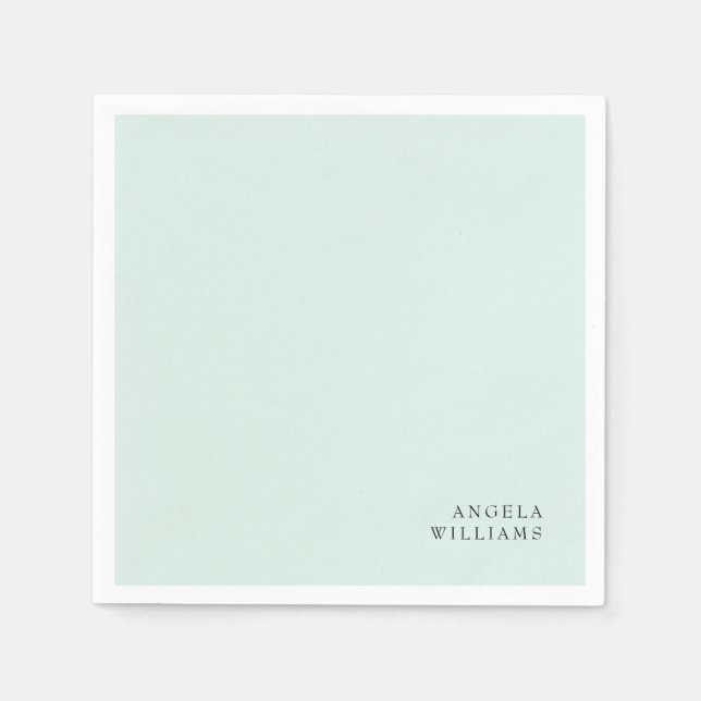 Guardanapo De Papel Coquetel Personalizado da Casa (Frente)