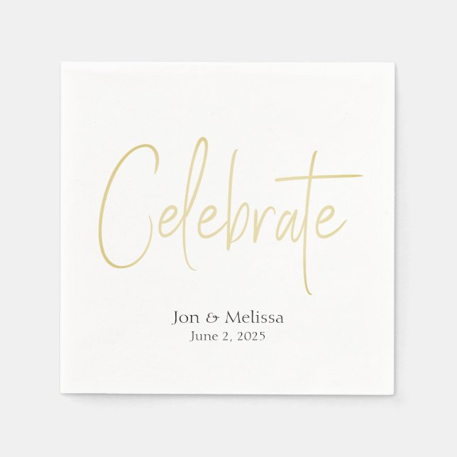 Guardanapo De Papel Coquetel personalizado Napkins (Frente)