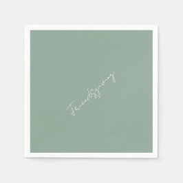 Guardanapo De Papel Coquetel Sage de Amizade