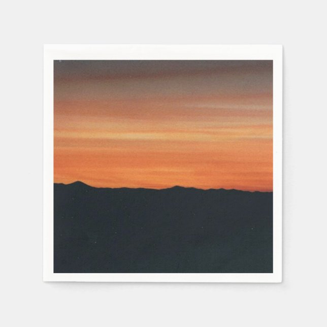 Guardanapo De Papel Coquetel Sunset Napkins (Frente)