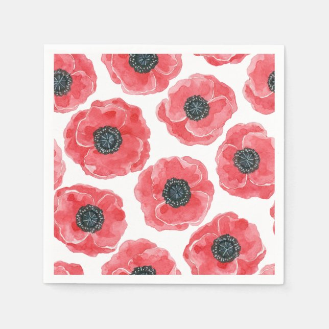 Guardanapo De Papel Cor d'água do papo (Frente)