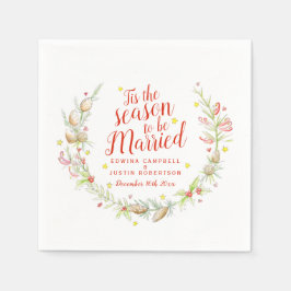 Guardanapo De Papel Cor-de-água de cones de natal