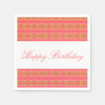 Cor-De-Coral Rosa E Verde limão