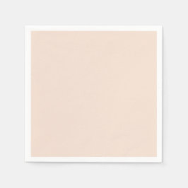 Guardanapo De Papel Cor rosa champanhe cor sólida simples