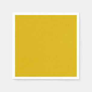 Guardanapo De Papel Cor sólida - dourada - mostarda lisa - amarela