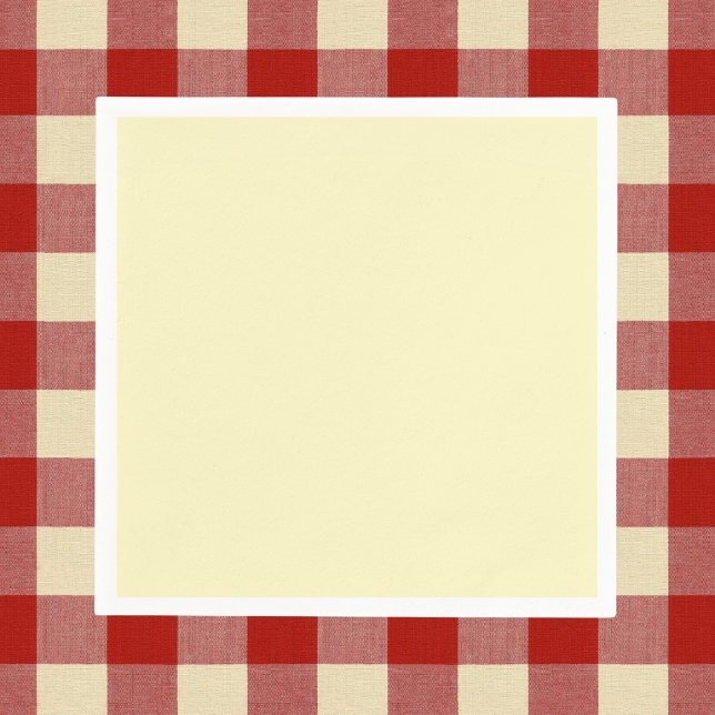 Guardanapo De Papel Cor Sólido Amarelo-Manteiga (Criador carregado)