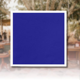 Guardanapo De Papel Cor Sólido Azul do marinho | Clássico | Elegante