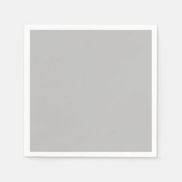 Guardanapo De Papel Cor Sólido Puro Prateado