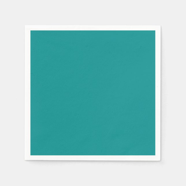 Guardanapo De Papel Cor verde-verde-elegante profissional (Frente)