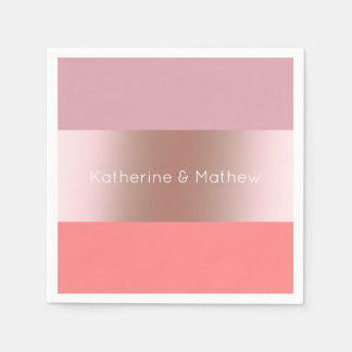 Guardanapo De Papel Coral cor-de-rosa-rosa rosa, pintinho, elegante