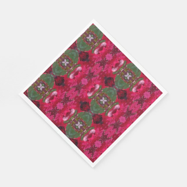 Guardanapo De Papel Cores de Natal Caleidoscópio (Quina)