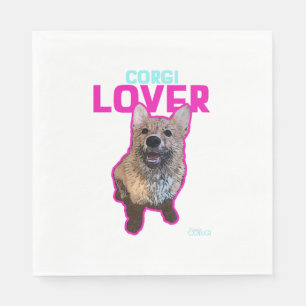 Guardanapo De Papel Corgi Lover