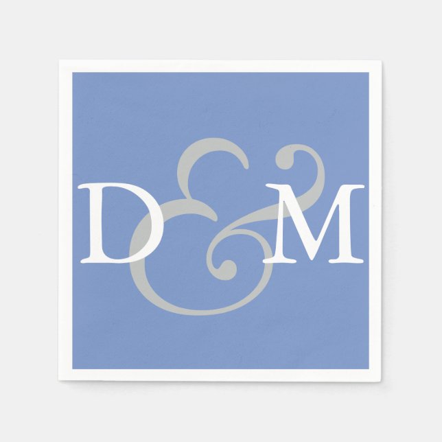 Guardanapo De Papel Cornflower Blue (Frente)