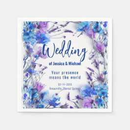 Guardanapo De Papel 💍 Cornflower e Lavanda