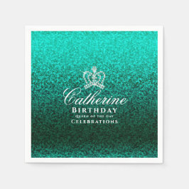 Guardanapo De Papel Coroa Verde brilhante