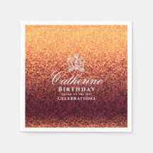 Coroa vermelha Dourada