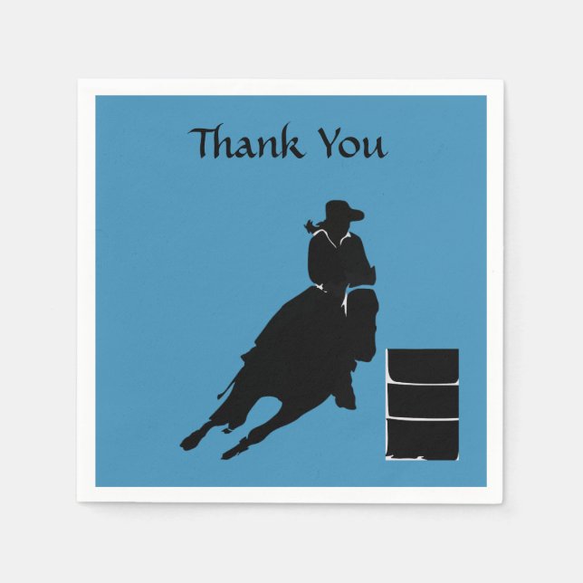 Guardanapo De Papel Corrente de barril (Frente)