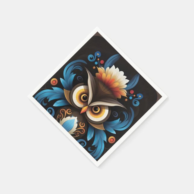 Guardanapo De Papel Coruja (Canto)