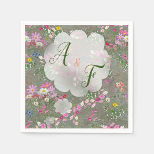 Guardanapo De Papel Cosmos Wilderness Wild Flowers