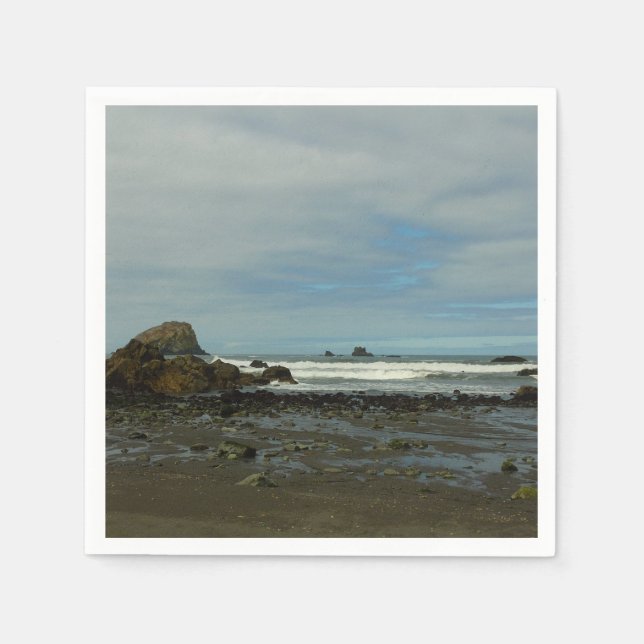 Guardanapo De Papel Costa do Pacífico no Parque Nacional de Redwood (Frente)