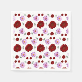 Guardanapo De Papel Cottagecore floral bouquet wallpaper