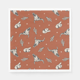 Guardanapo De Papel Cowboy Party Napkins | Partido Ocidental Napkins