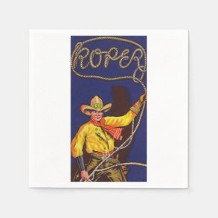 Guardanapo De Papel Cowboy Roper Paper Napkins